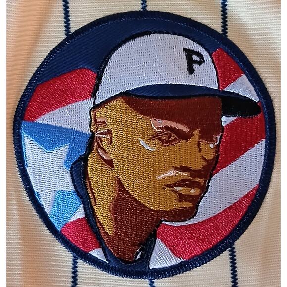 Headgear Classics Roberto Clemente San Juan Senadores Jersey Men's Small - Picture 5 of 11